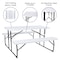 Flash Furniture White Wood Picnic Table & Benches RB-EBB-1470FD-WH-GG - alternate 3